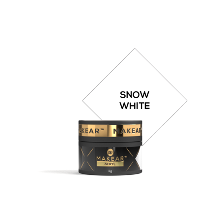 Acrylic Powder Snow White 11g