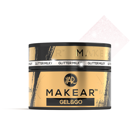 Glitter Milky - Gel&Go 50ml, GG20