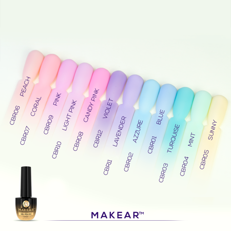 Lavender - Color Rubber Base CRB11 8ml - Image 5