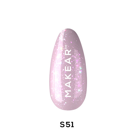 S51 Gel Polish MAKEAR - Violet Groovy 8ml