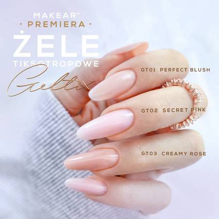 Secret Pink 15ml, GELTIX thixotropic gel GT02 - Image 3
