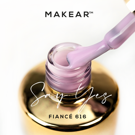 616 Fiancé - Makear hybrid varnish 8ml - Image 2