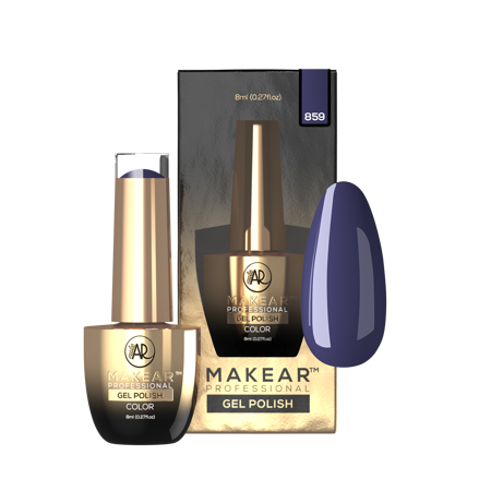 859 Petrolove - Makear hybrid varnish 8ml - Image 2