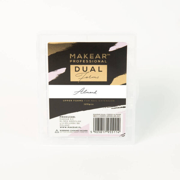 MAKEAR Dual Forms Russian Almond - upper forms 120 pcs.